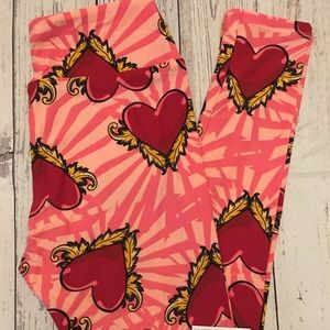 Valentine Leggings By LulaRoe